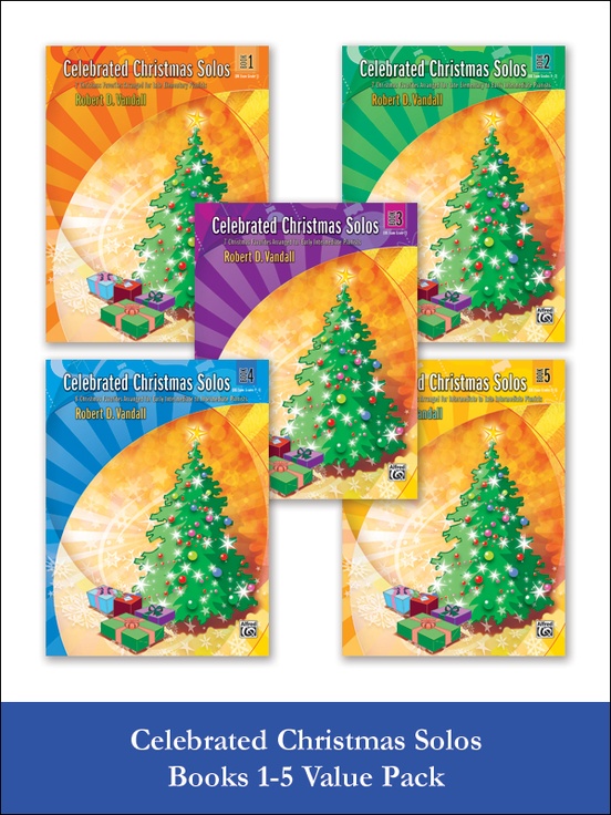 Celebrated Christmas Solos 1-5 (Value Pack)