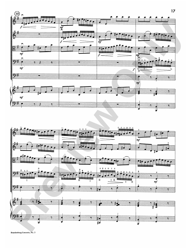 Brandenburg Concerto No. 3