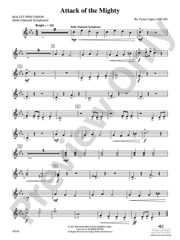 Attack of the Mighty: Mallets: Mallets Part - Digital Sheet Music Download