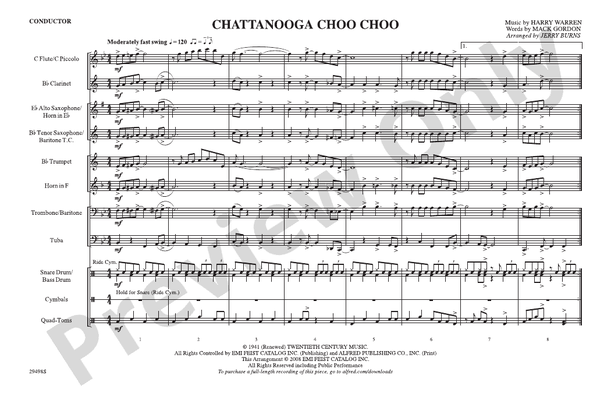 Chattanooga Choo Choo
