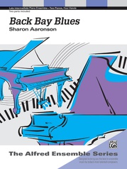 Back Bay Blues - Piano Duo (2 Pianos, 4 Hands)