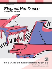 Elegant Hat Dance - Piano Duo (2 Pianos, 4 Hands)