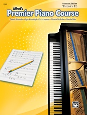 Premier Piano Course, Universal Edition Theory 1B