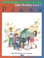 Alfred's Basic Piano Library: Sight Reading Book 2
