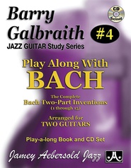 Barry Galbraith Jazz Guitar Study Series #4: Play Along with Bach