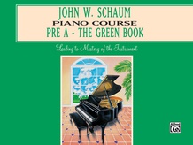 John W. Schaum Piano Course, Pre-A: The Green Book