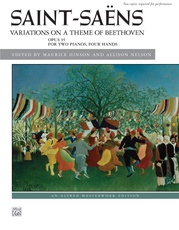 Saint-Saëns: Variations on a Theme of Beethoven, Opus 35