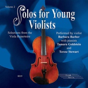Solos for Young Violists CD, Volume 2