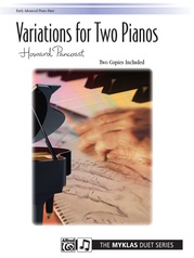 Variations for Two Pianos - Piano Duo (2 Pianos, 4 Hands)