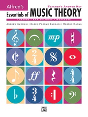 Alfred's Essentials of Music Theory: Teacher's Answer Key