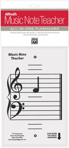 Alfred's Music Note Teacher: All-In-One Flashcard (White)