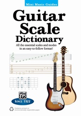 Mini Music Guides: Guitar Scale Dictionary