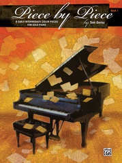 Piece by Piece, Book 1: 8 Early Intermediate Color Pieces for Solo Piano