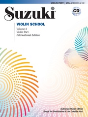 Suzuki Violin School, Volume 2 (Asian Edition)