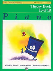 Alfred's Basic Piano Library: Universal Edition Theory Book 1B