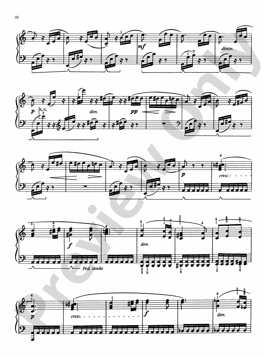 Beethoven 13 of His Most Popular Piano Pieces Piano Ludwig van