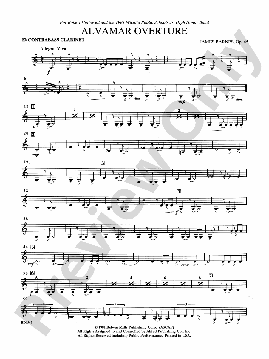 Alvamar Overture Eflat Contrabass Eflat Contrabass