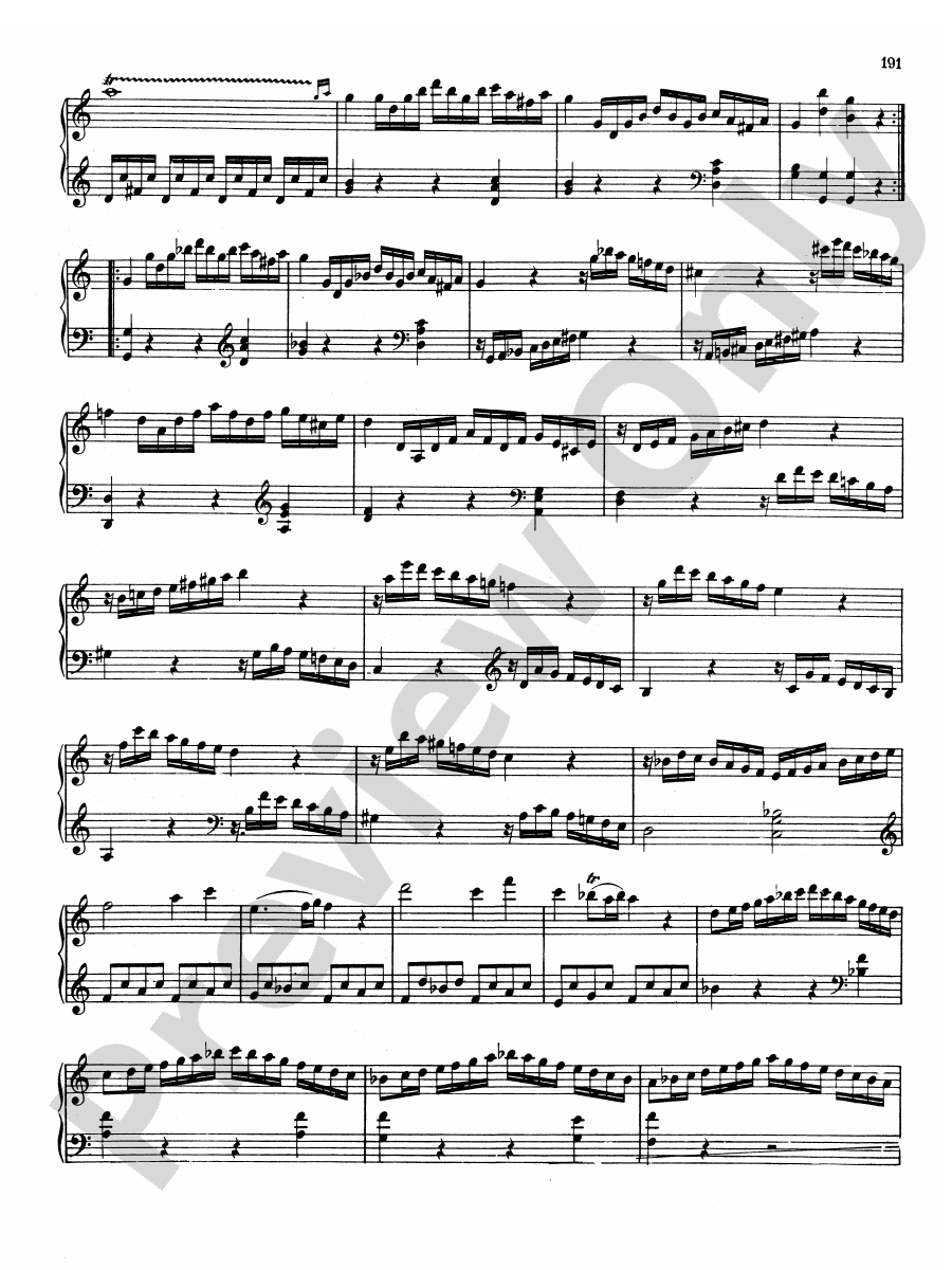 Mozart Sonatas (Urtext) Sonata in C Major, K. 545 Part Digital