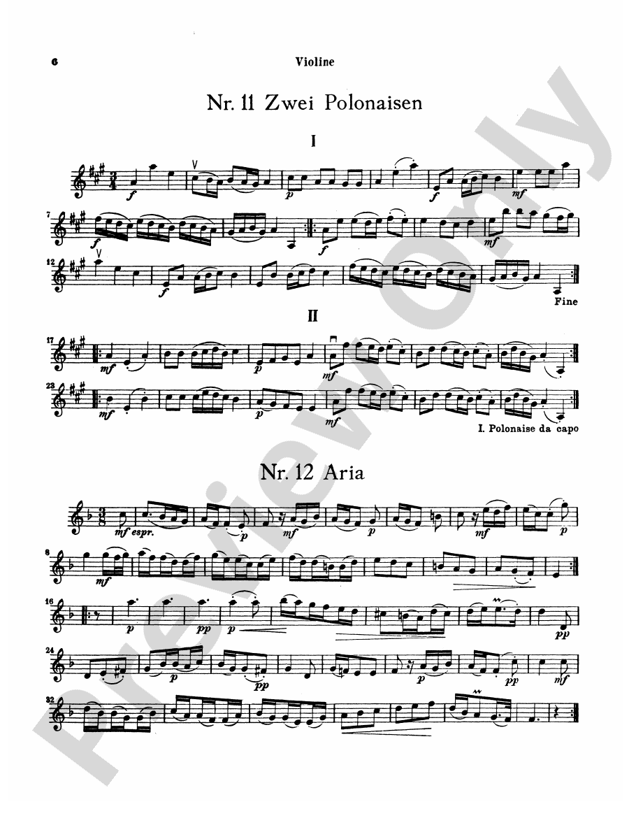 Mozart Twelve Little Pieces from the Notebook of Wolfgang Mozart No