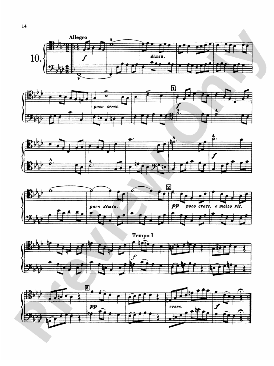 Blazhevich Concert Duets Duet No. 10 Part Digital Sheet Music Download