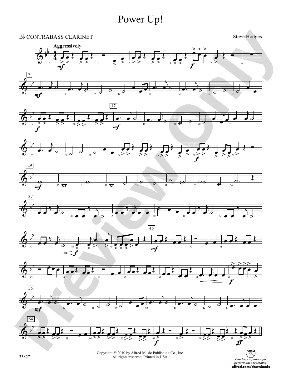 Power Up! (wp) Bflat Contrabass (wp) Bflat Contrabass