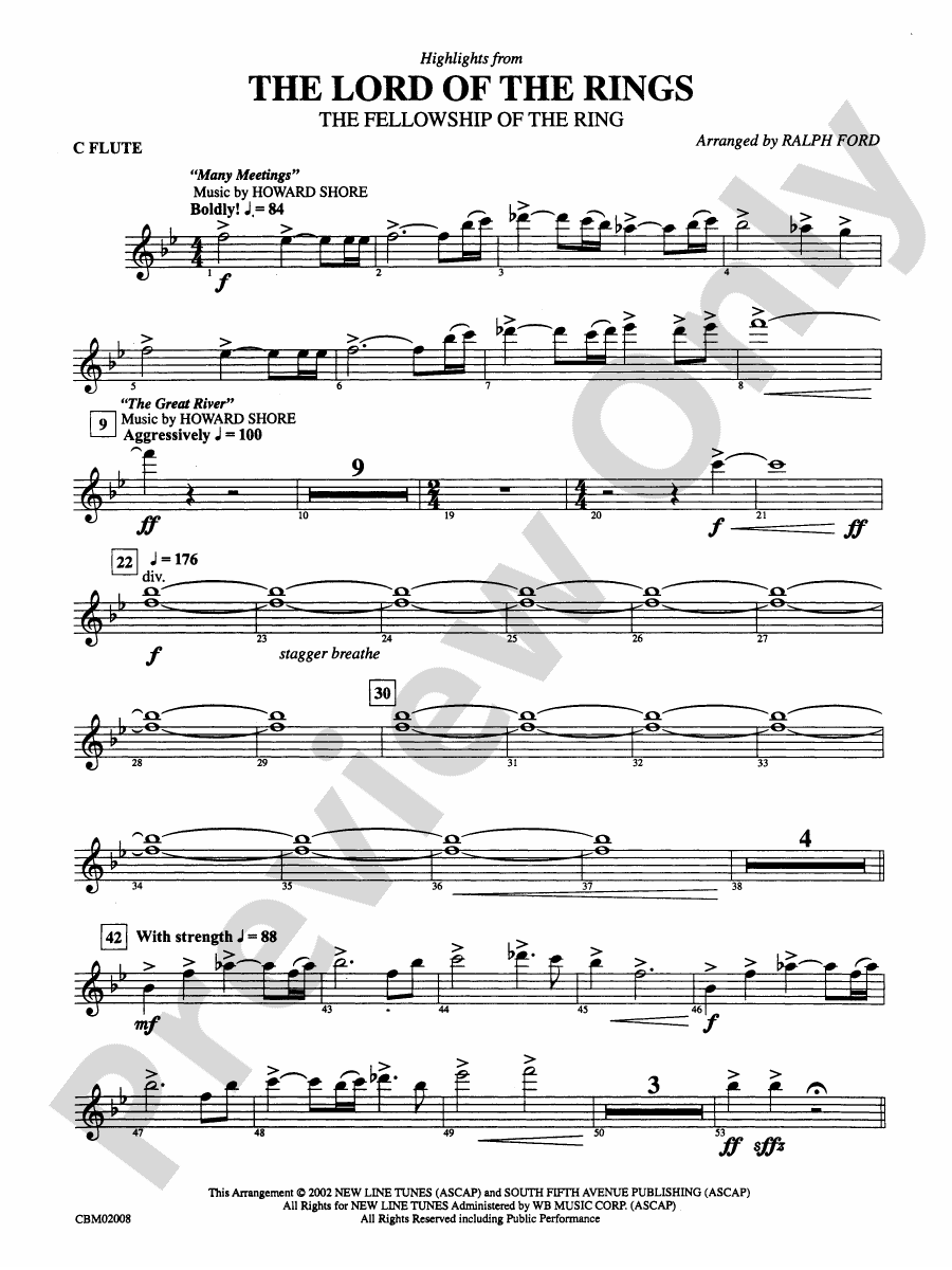 The Lord of the Rings The Fellowship of the Ring, Highlights from