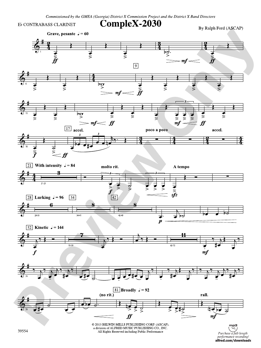 CompleX2030 Eflat Contrabass Eflat Contrabass