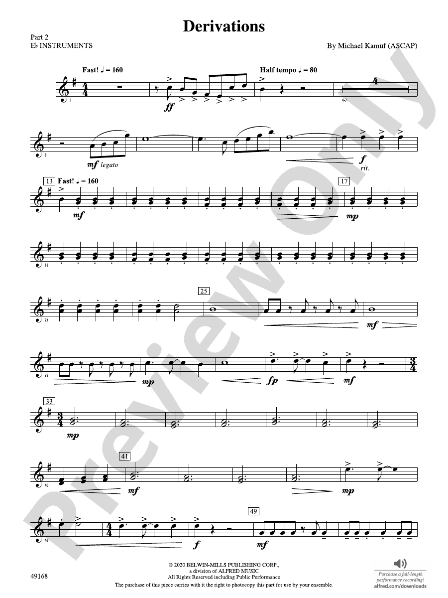 Derivations: Part 2 - E-flat Instruments: Part 2 - E-flat Instruments ...
