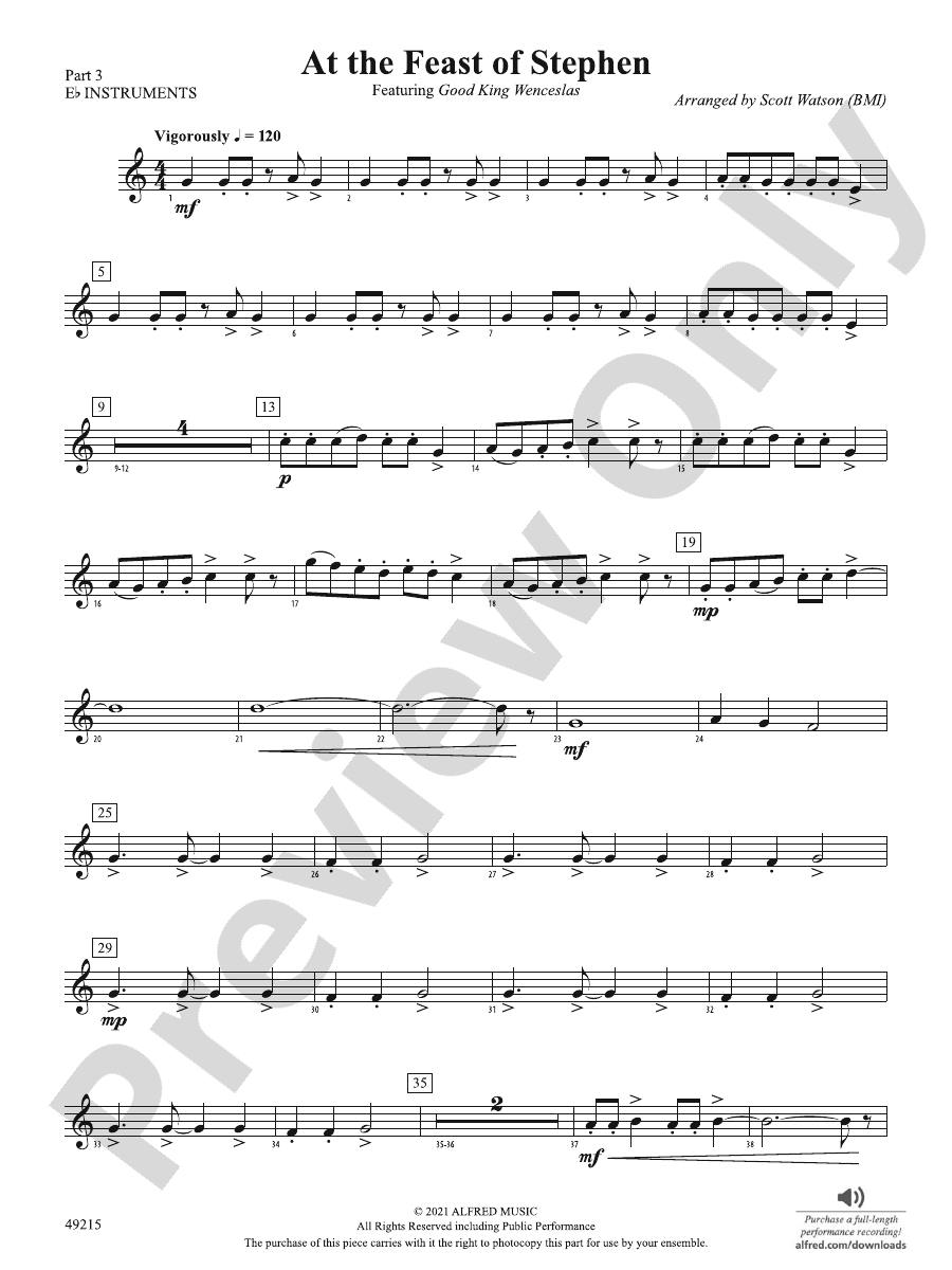 At the Feast of Stephen: Part 3 - E-flat Instruments: Part 3 - E-flat ...