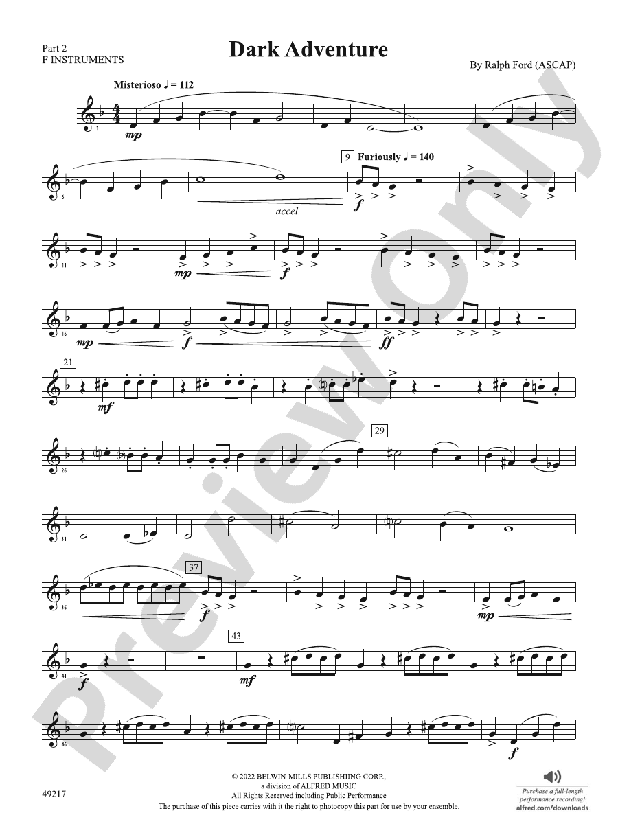 Dark Adventure Part 2 F Instruments Part 2 F Instruments Part