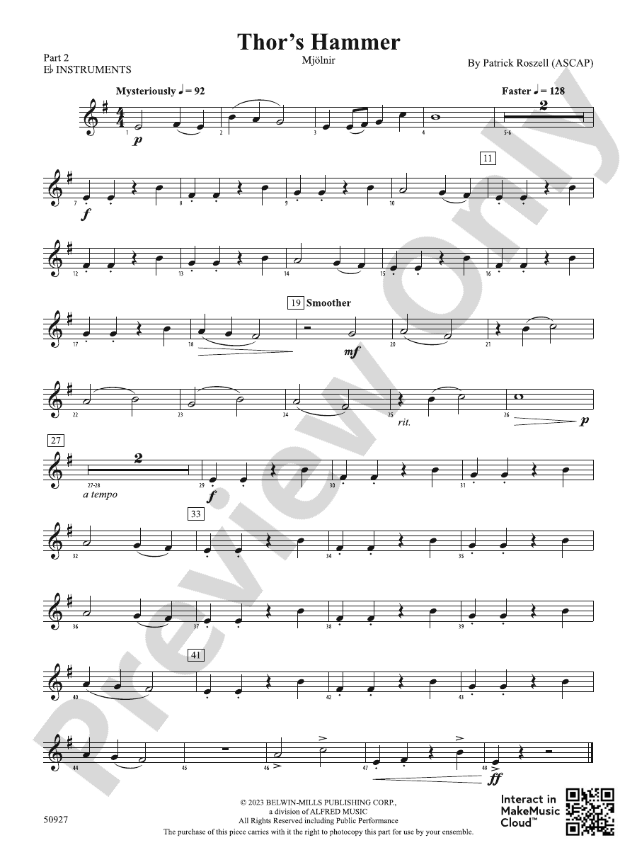 Thor's Hammer: Part 2 - E-flat Instruments: Part 2 - E-flat Instruments ...