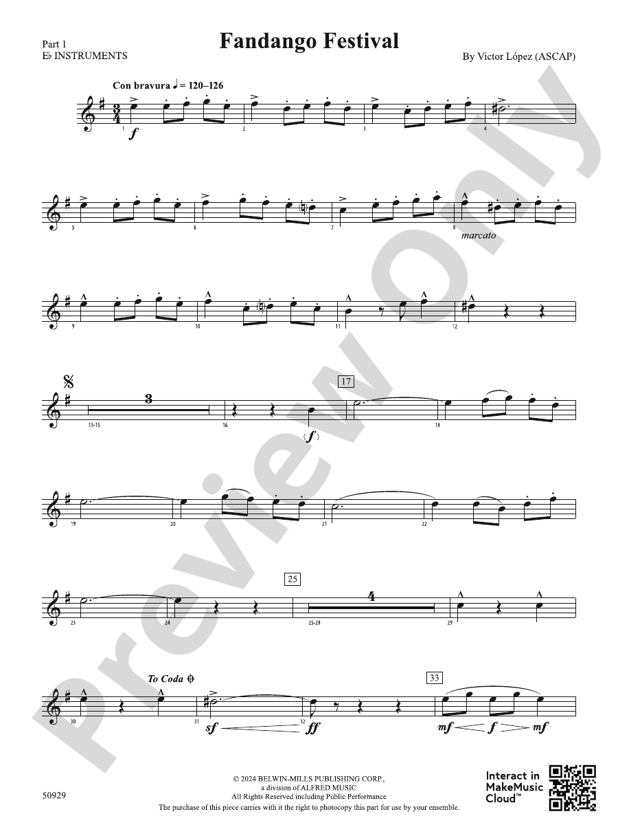 Fandango Festival: Part 1 - E-flat Instruments: Part 1 - E-flat ...