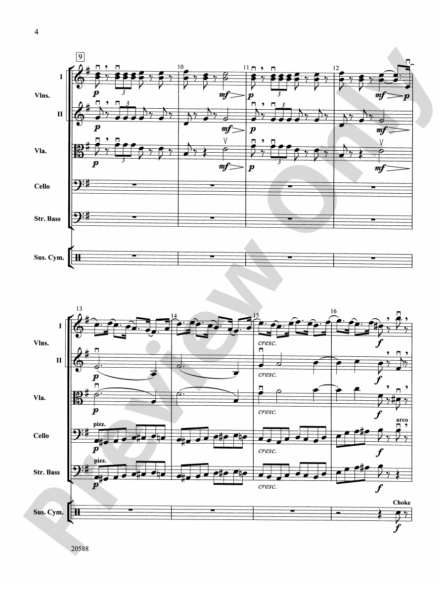 March of the Nutcracker (from The Nutcracker Ballet) String Orchestra