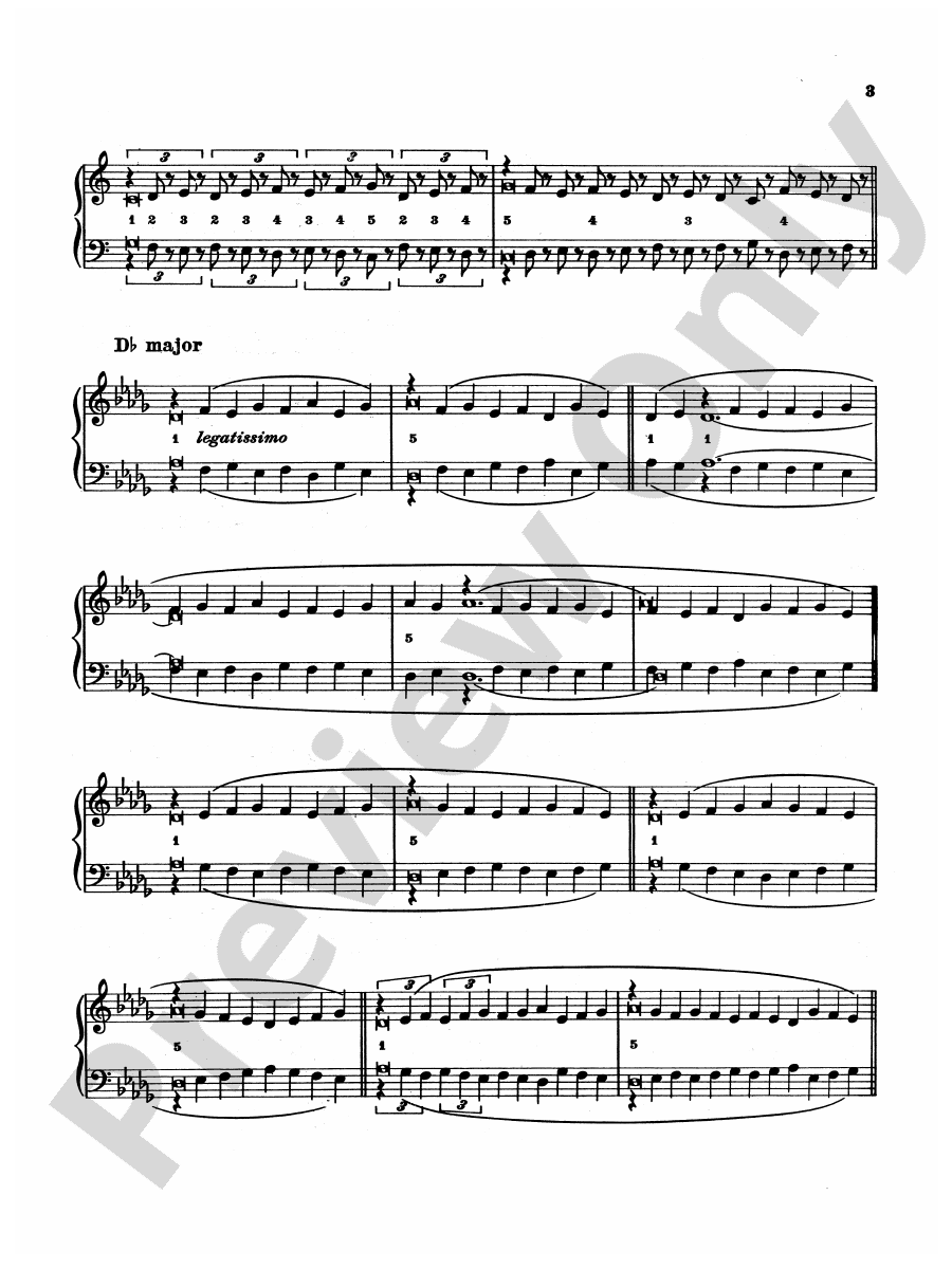 Philipp Elementary Rhythmic Exercises for the Five Fingers Piano Book
