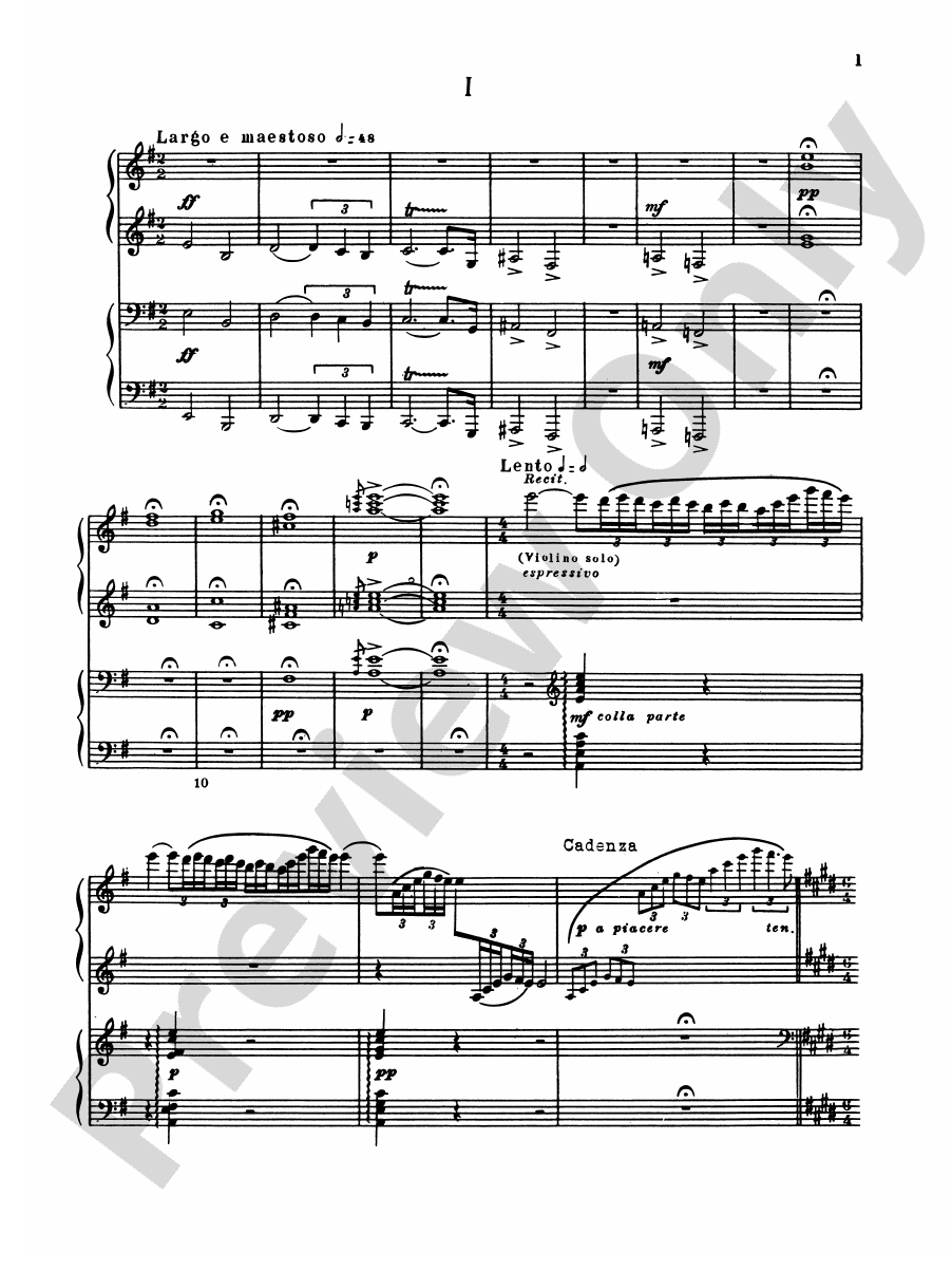 RimskyKorsakov Scheherazade Piano Duet (1 Piano, 4 Hands) Book