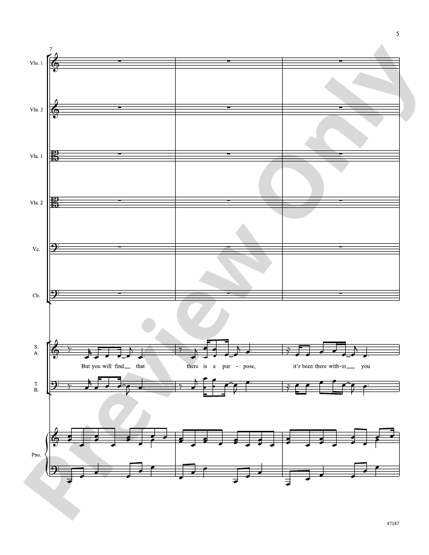 Glorious Choral Octavo SoundPax Stephanie Mabey Digital Sheet Music Download