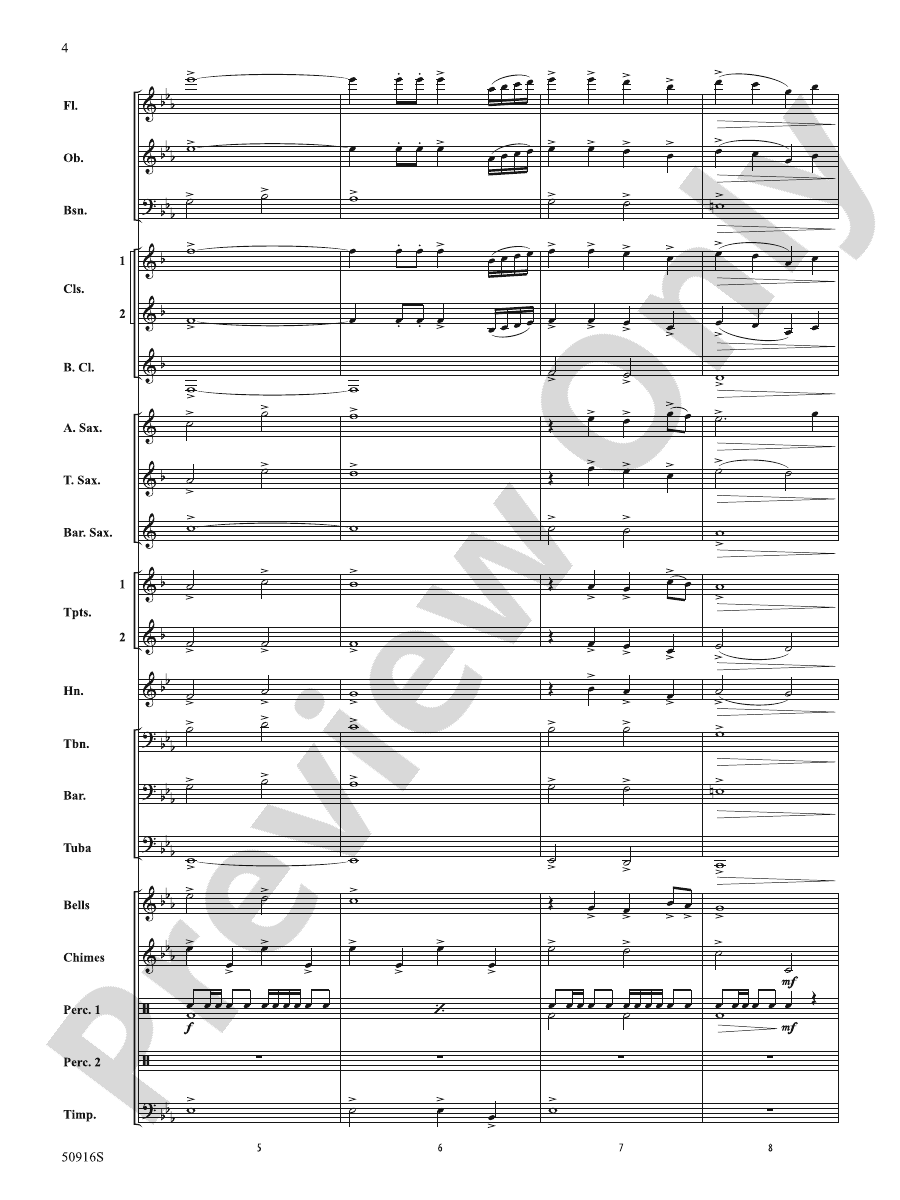 Ultimate Valor: Concert Band Conductor Score & Parts: JaRod Hall ...