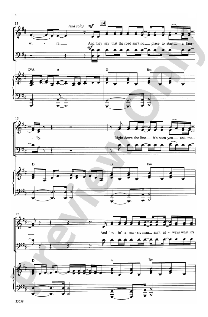 Any Way You Want It Journey's Greatest Hits SATB Choral Octavo