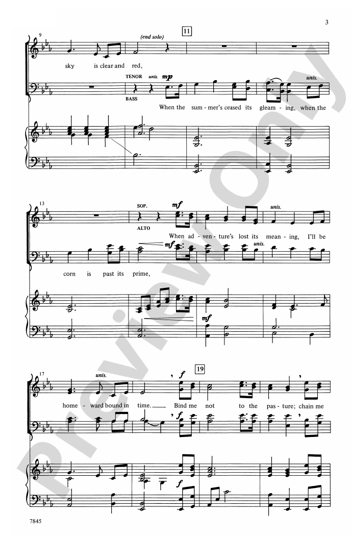 Homeward Bound: SATB Choral Octavo: Marta Keen - Digital Sheet Music ...