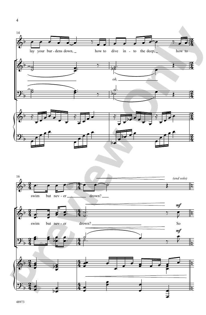 What If I Could Tell You Satb Choral Octavo Heather Sorenson Digital Sheet Music Download 