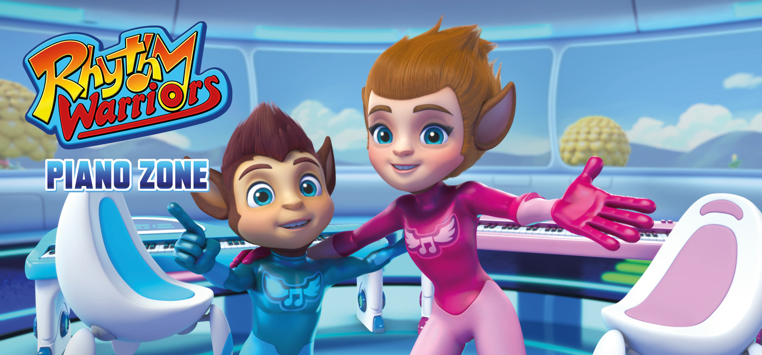 Rhythm Warriors: Piano Zone Page Header