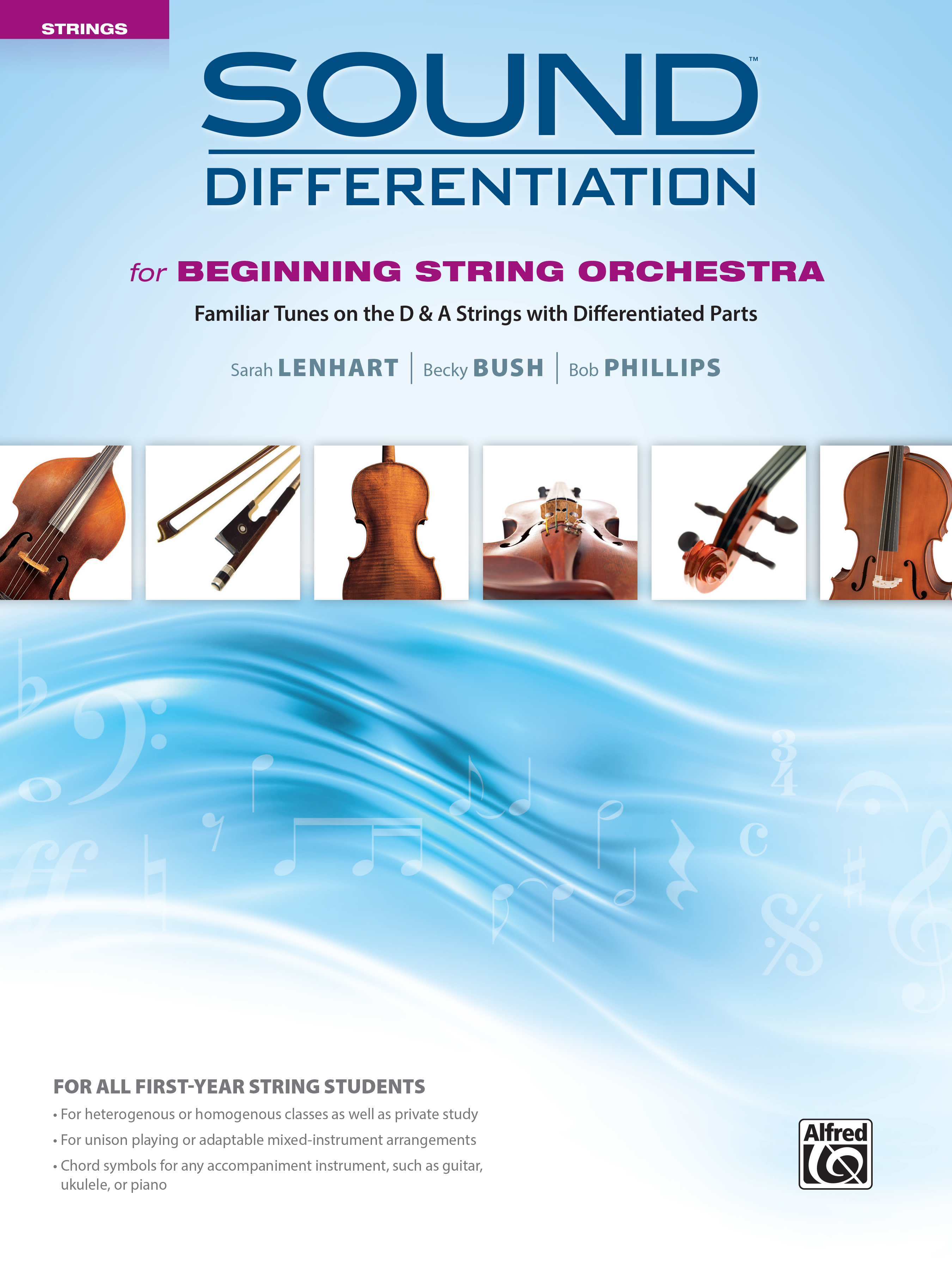 Sound Differentiation: Familiar Tunes on the D and A Strings with Differentiated Parts 