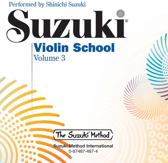 Suzuki Violin School, Volume 3, Performed by Shinichi Suzuki