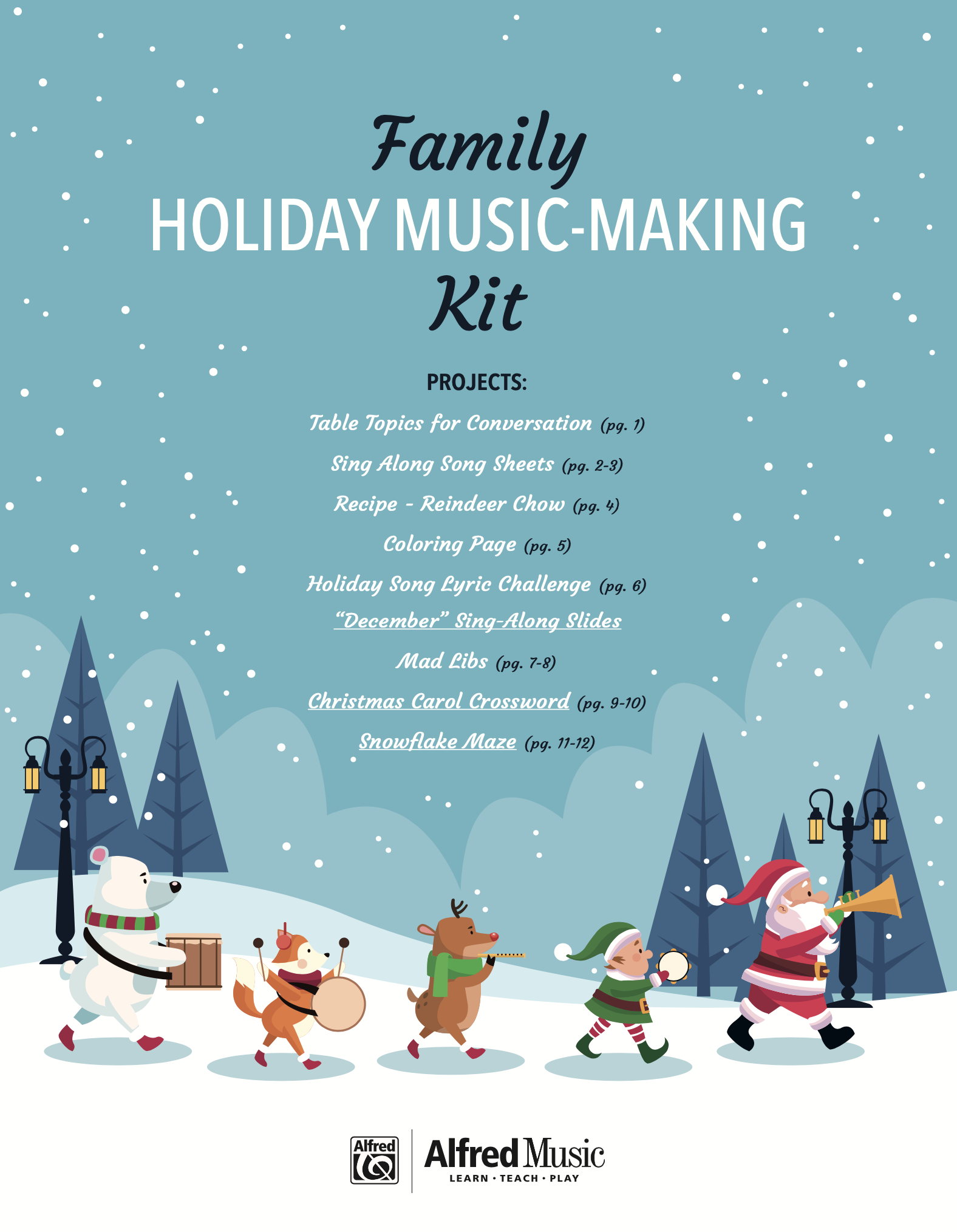 Family Holiday Music Kit Image