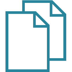 photocopy license icon
