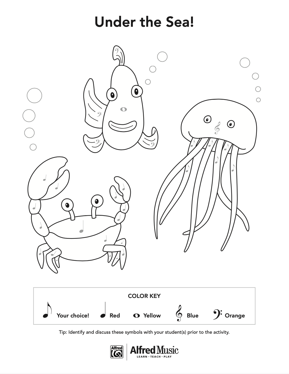 free music coloring pages for adults