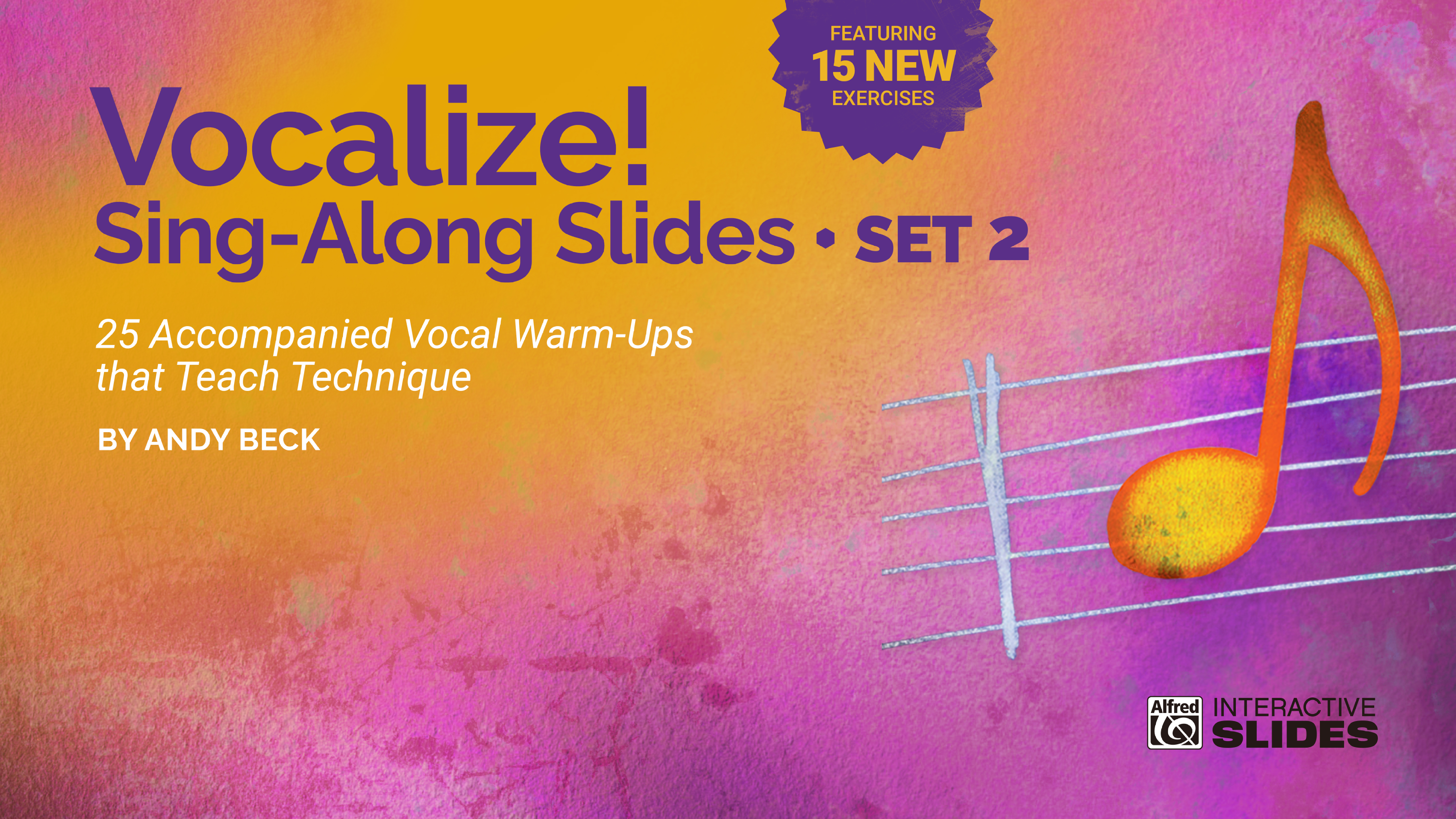 Vocalize! Sing-Along Slides, Set 2