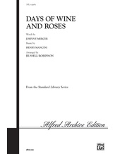 Days of Wine and Roses - Choral