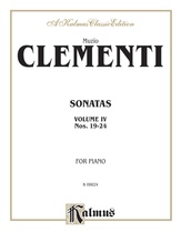 Clementi: Piano Sonatas (Volume IV) - Piano