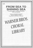 From Sea to Shining Sea - Choral